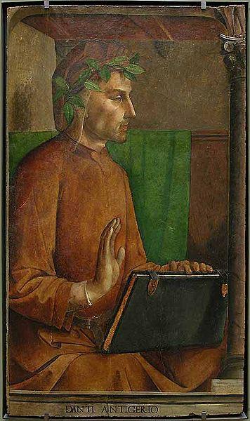 Justus van Gent Dante Alighieri oil painting picture